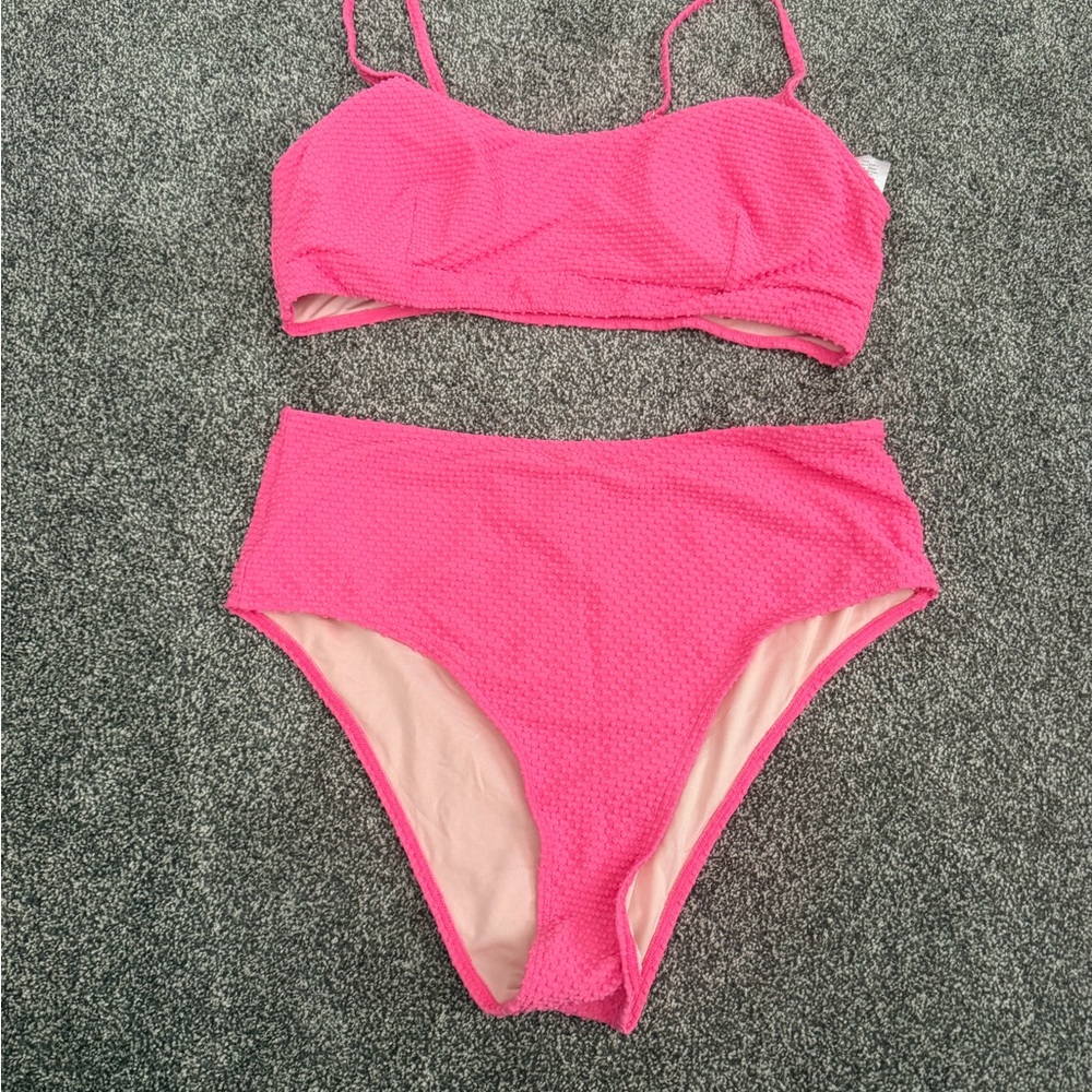 Cupshe Pink Bikini Set